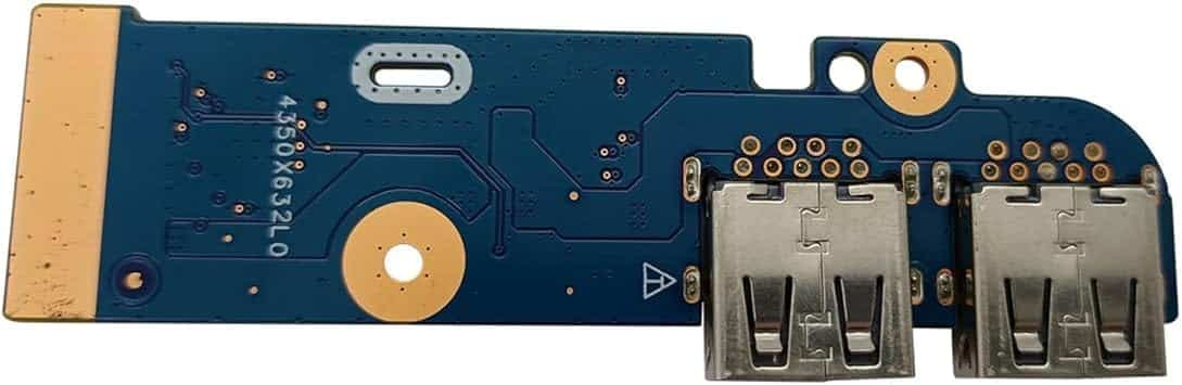 Placa USB FPW50 LS-H327P | para 15S-DU 15S-DY 15-DW TPN-C139 — imagen 2