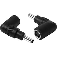 Plug Adaptador de Poder | Dell | 7450 Hembra a 4530 Macho | Negro | Punta para cargador Dell — imagen 1