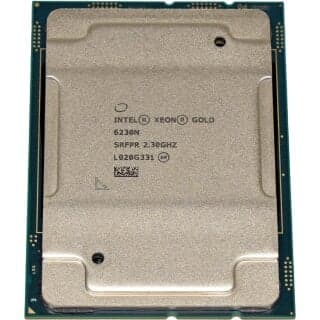 Procesador Intel Xeon Gold | 6230N | 20 núcleos | 27,5 MB Cache | 2,30 GHz | 125 W | SRFPR — imagen 1