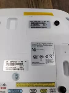 Punto de acceso inalámbrico | AIR-CAP27021-B-K9 | CISCO | Aironet 2700 Series Ap | Gigabit 802.11ac | doble banda — imagen 4