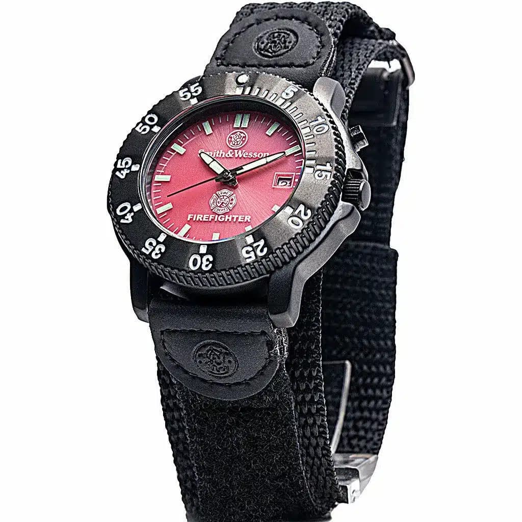 Reloj Táctico Militar Bomberos Smith & Wesson FireFighter sww-455f — imagen 3