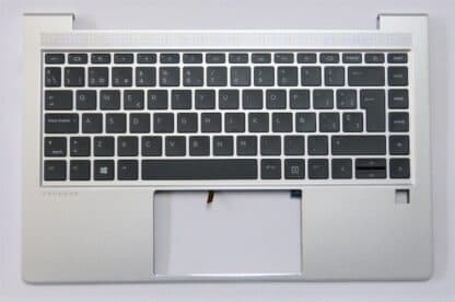 Reposamanos con teclado | M23770-161 | HP ProBook 440 445 G8 14" | Palmrest Teclado Bisel LAS (No retroiluminado) — imagen 1