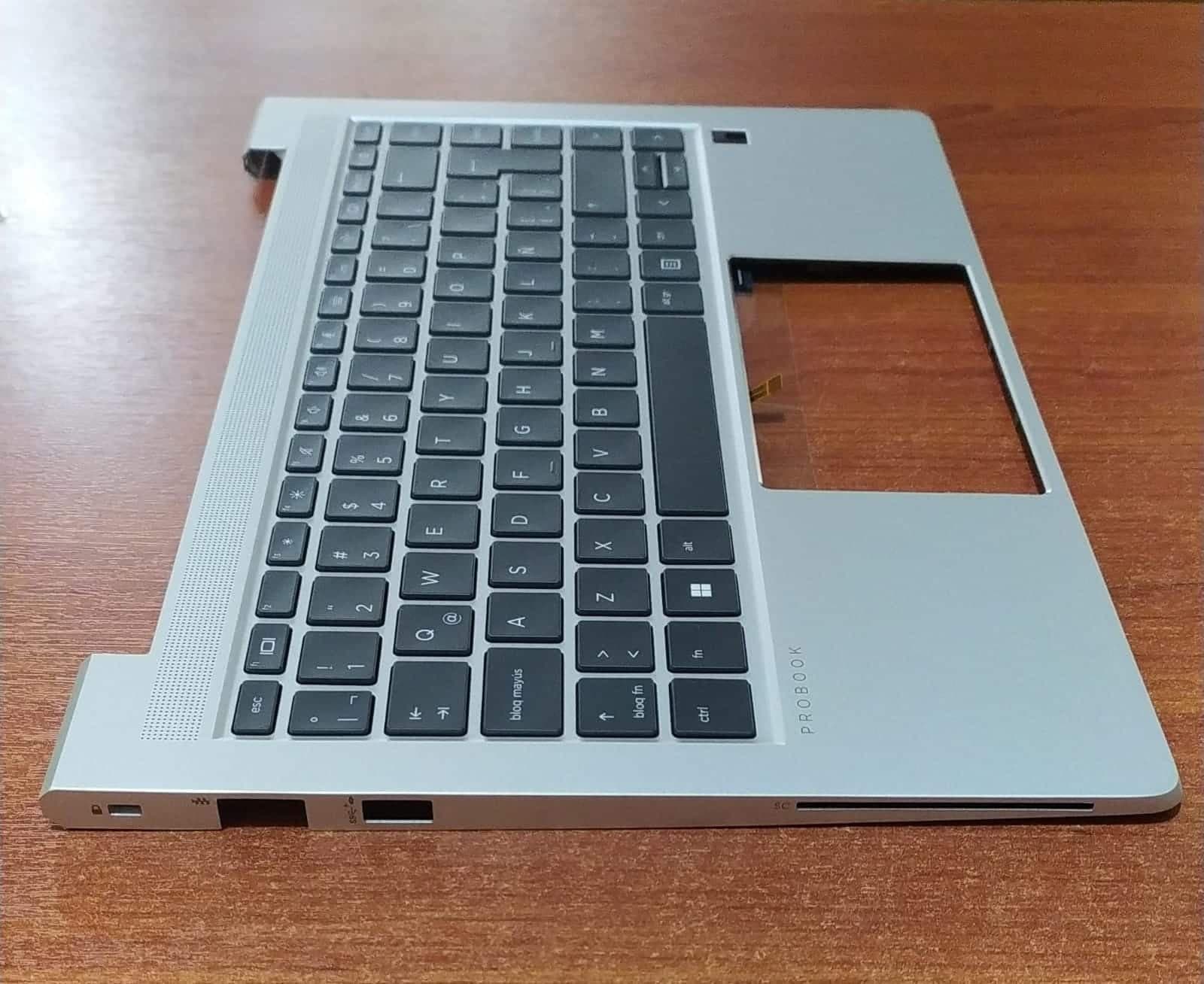 Reposamanos Tapa Superior Teclado Español | M48792-161 | para HP ProBook, Stream y Pavilon — imagen 3