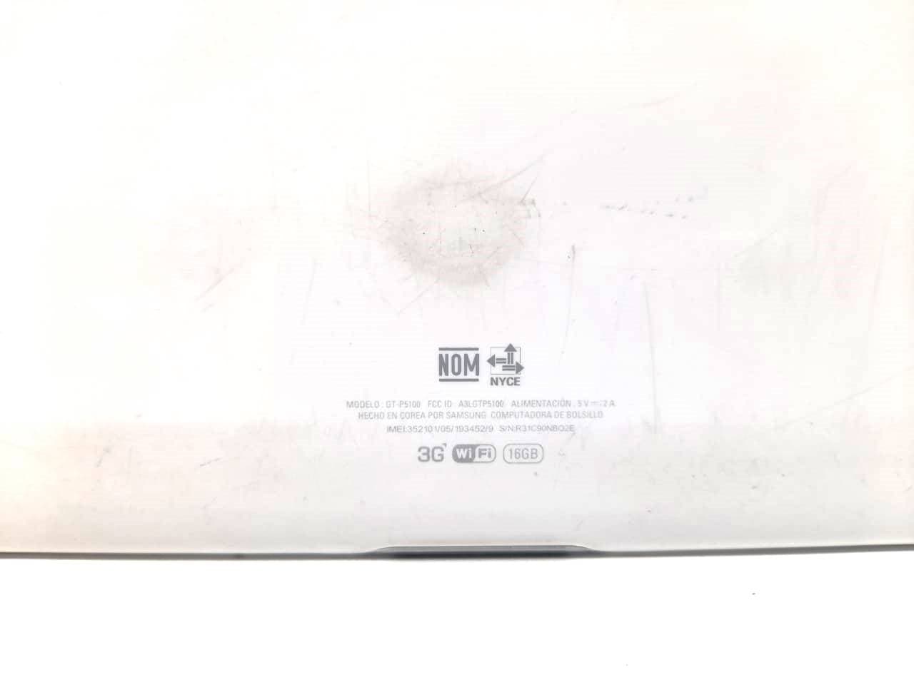 SAMSUNG GALAXY TAB2-GT-P5100 16GB SEMINUEVA — imagen 3