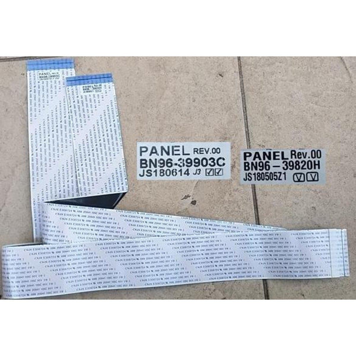 Set de Cables Flex Samsung BN96-39903C & BN96-39820H para TV (UN65NU7100, UN65NU7300, UN65RU7100) — imagen 1