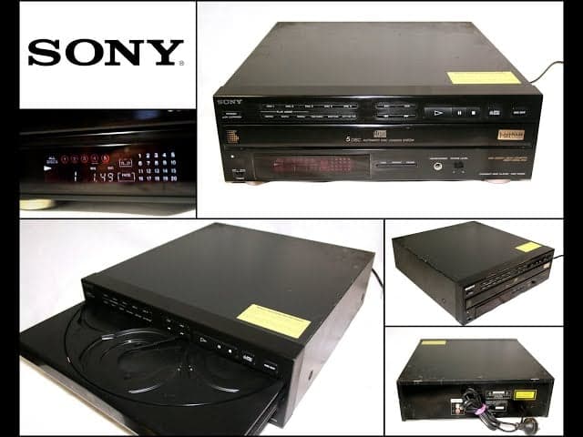 Sony CDP-C315M | Reproductor de 5 CDs Carousel | Hi-Fi Vintage — imagen 1