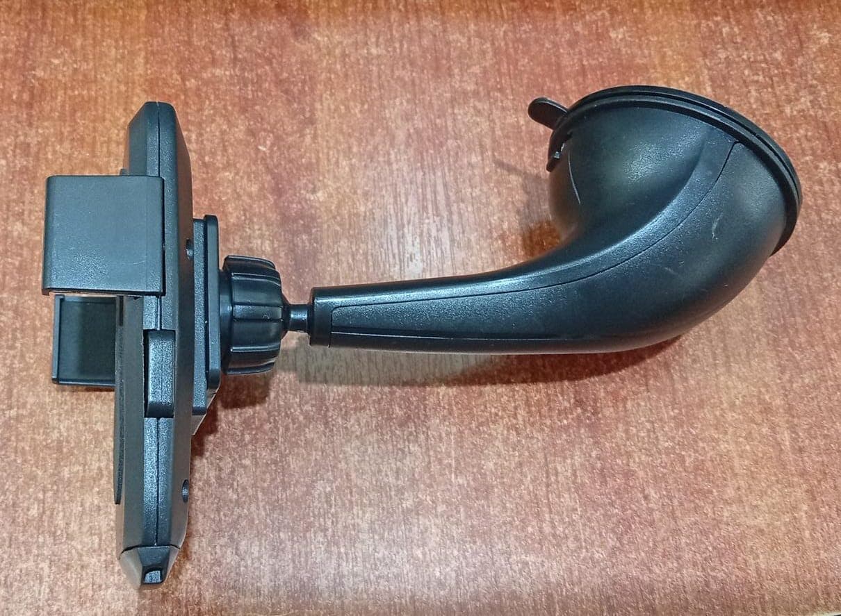 Soporte de Celular para Parabrisas Universal con Ventosa y Brazo Fijo – Negro — imagen 2