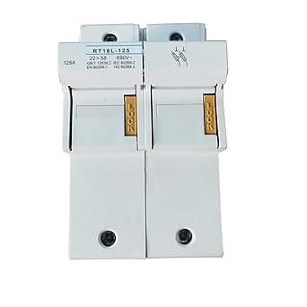 Soporte de Fusible de bajo Voltaje | RT18L-125 |125A 690V | 22mmX58mm — imagen 2