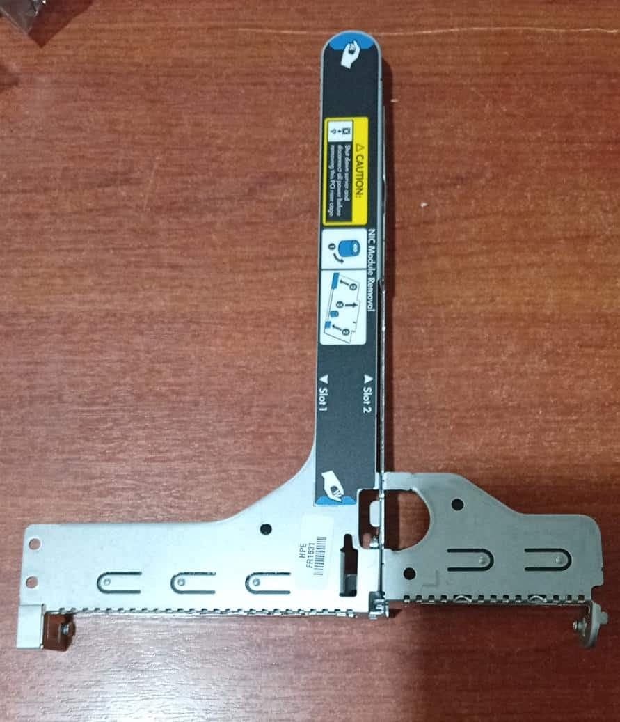 Soporte Elevador PCI HP DL360 Gen9 Riser Cage 750685-001 / 775421-001 (Sin Tarjeta) — imagen 1