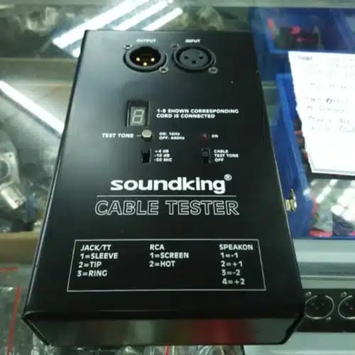 Soundking cable tester | probador de cables — imagen 1