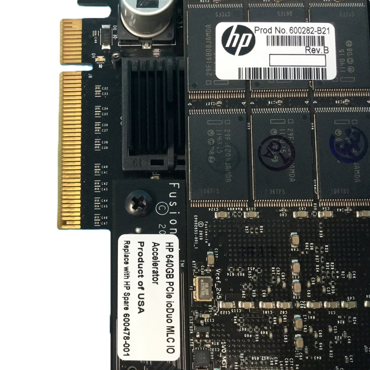 SSD PCIe HP 600282-B21 640GB ioDrive Duo MLC (Alto Rendimiento para Servidores ProLiant) — imagen 2