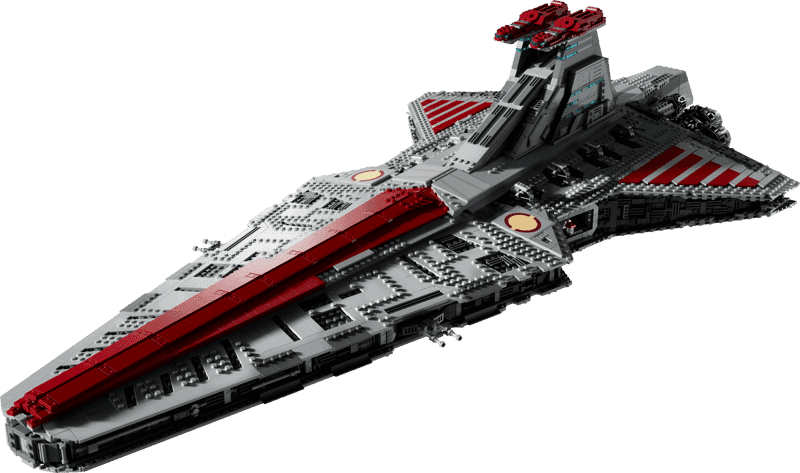 Star Wars Venator-Class Republic Attack Cruiser armable tipo Lego 76352 UCS 5374 Piezas 109cm — imagen 1