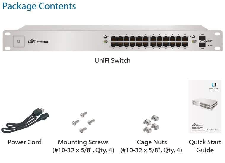 Switch Administrable Ubiquiti UniFi US-24-250W 24 Puertos PoE+ 250W Rack 1U — imagen 4