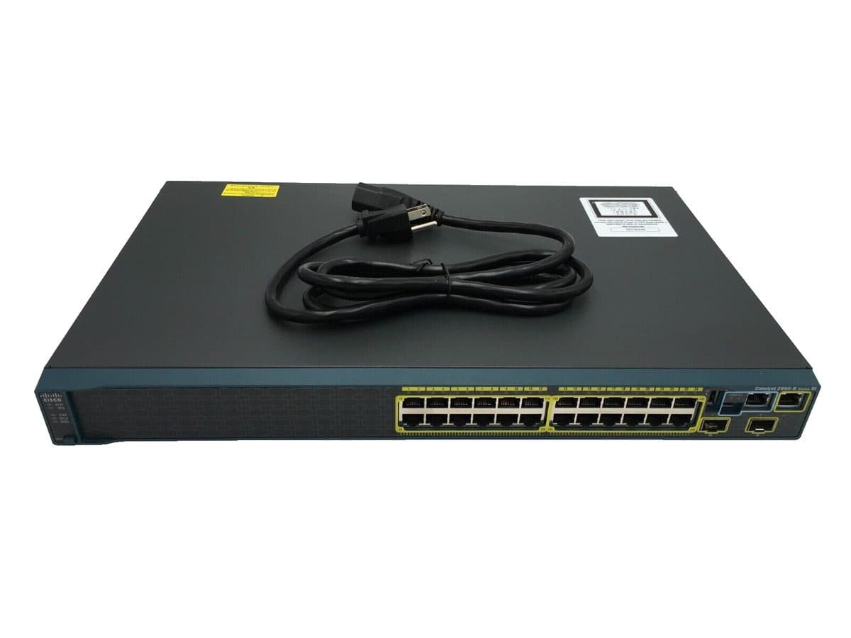SWITCH Catalyst 2960-s series poe+ | WS-C2960S-24PS-L | 4 x SFP LAN — imagen 2