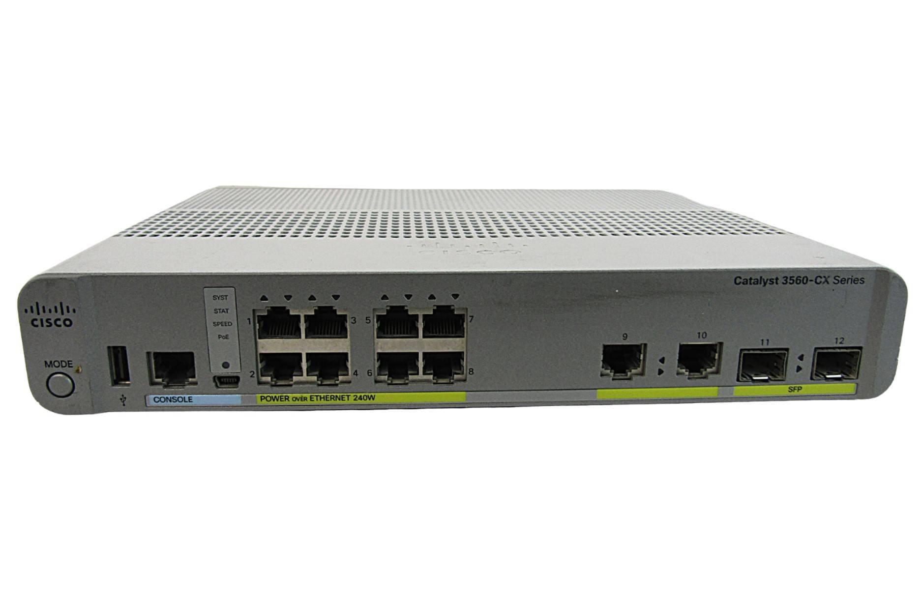 Switch Cisco Catalyst WS-C3560CX 8 Puertos — imagen 1