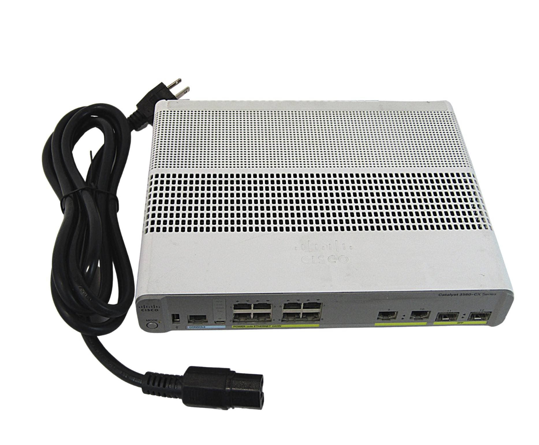 Switch Cisco Catalyst WS-C3560CX 8 Puertos — imagen 2
