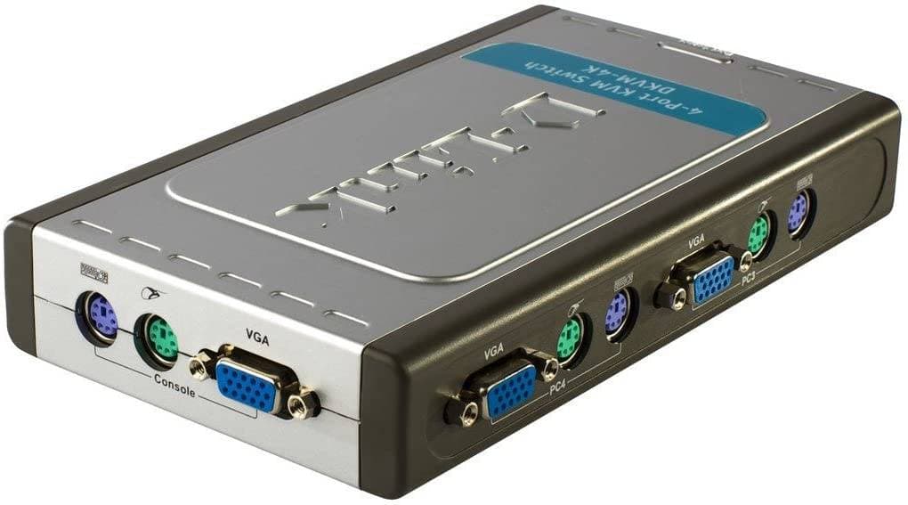 Switch de 4 Puertos para Teclado, Video y Ratón D-LINK DKVM-4K — imagen 2