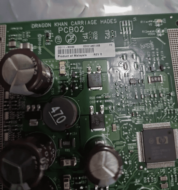 Tablero para Impresora Látex 360 | HP | CQ111-80022 | PCB02 | DRAGON KHAN CARRIAGE HADES — imagen 5