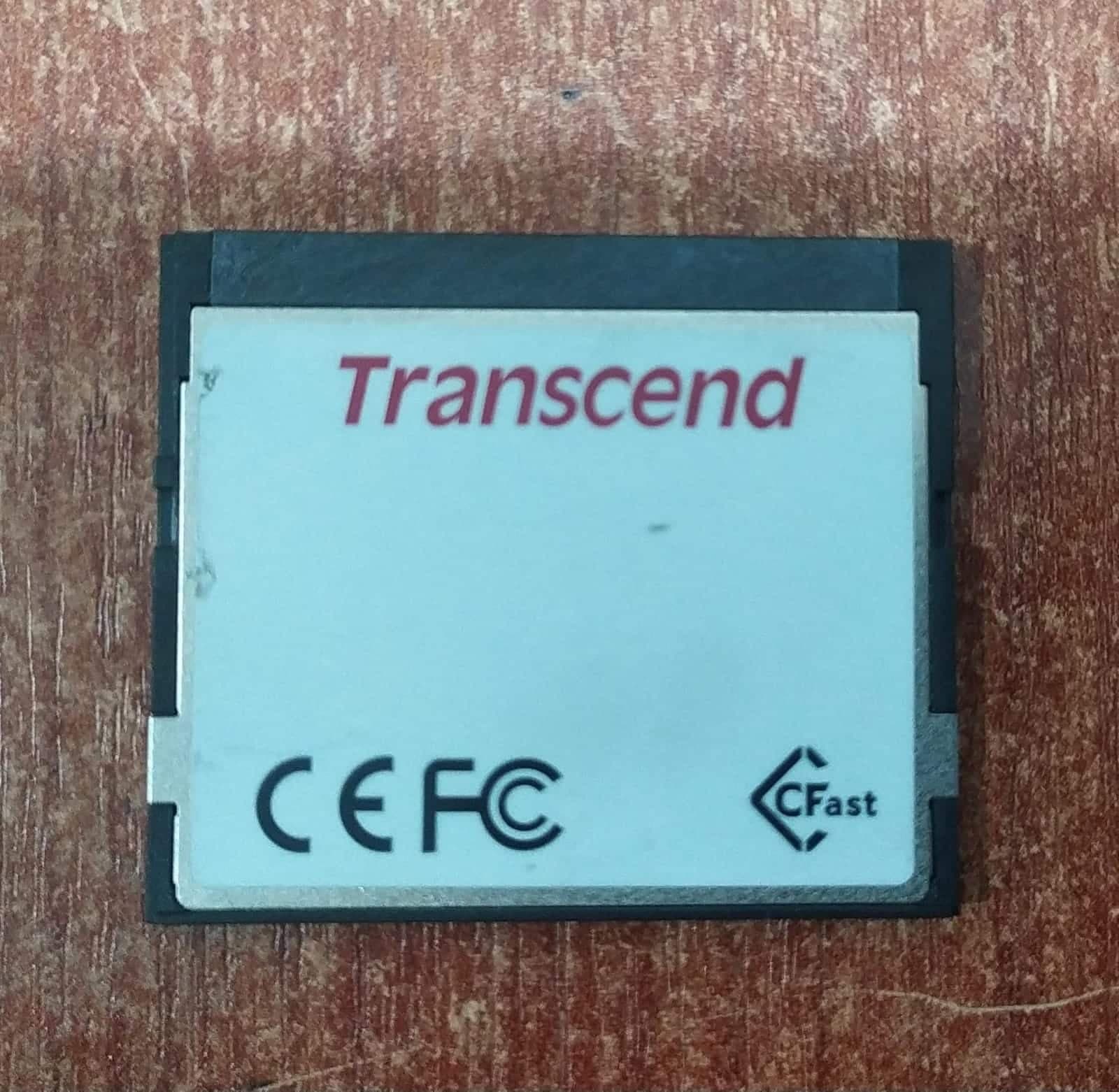 Tarjeta CFast Transcend TS32GCFX500I 32GB 500MB/s Lectura Para Cámaras y Equipos Industriales — imagen 1