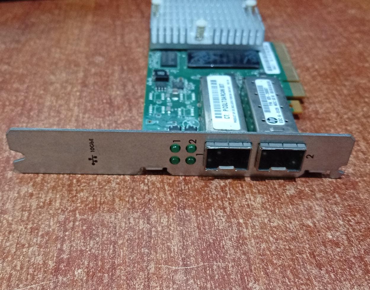 Tarjeta de Red HP 925‑200007 Dual Port 10Gb SFP+ PCIe para Servidores / iSCSI / FCoE — imagen 4