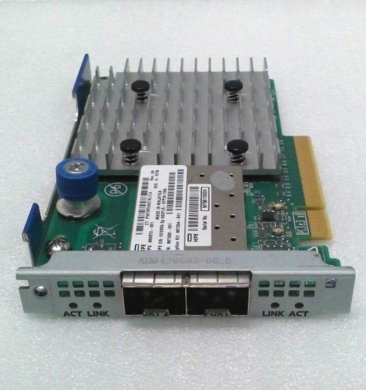 Tarjeta de Red HP Enterprise 622FLR-SFP28 10/25Gb 2 Puertos CNA FlexibleLOM (PN 867332-001) — imagen 2