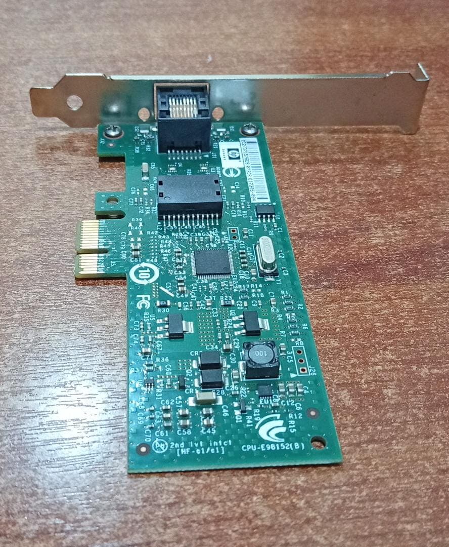 Tarjeta de Red HP NC112T PCIe x1 Gigabit 1 Puerto RJ45 503827-001 HSTNS-BN41 — imagen 4
