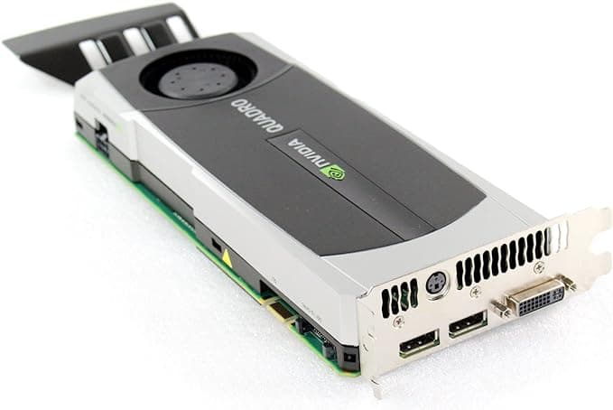 Tarjeta gráfica HP 616078-001 NVIDIA Quadro 6000 PCIe - Con memoria GPU GDDR5 de 6.0 GB — imagen 2