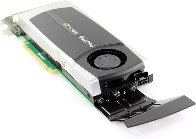 Tarjeta gráfica HP 616078-001 NVIDIA Quadro 6000 PCIe - Con memoria GPU GDDR5 de 6.0 GB — imagen 3