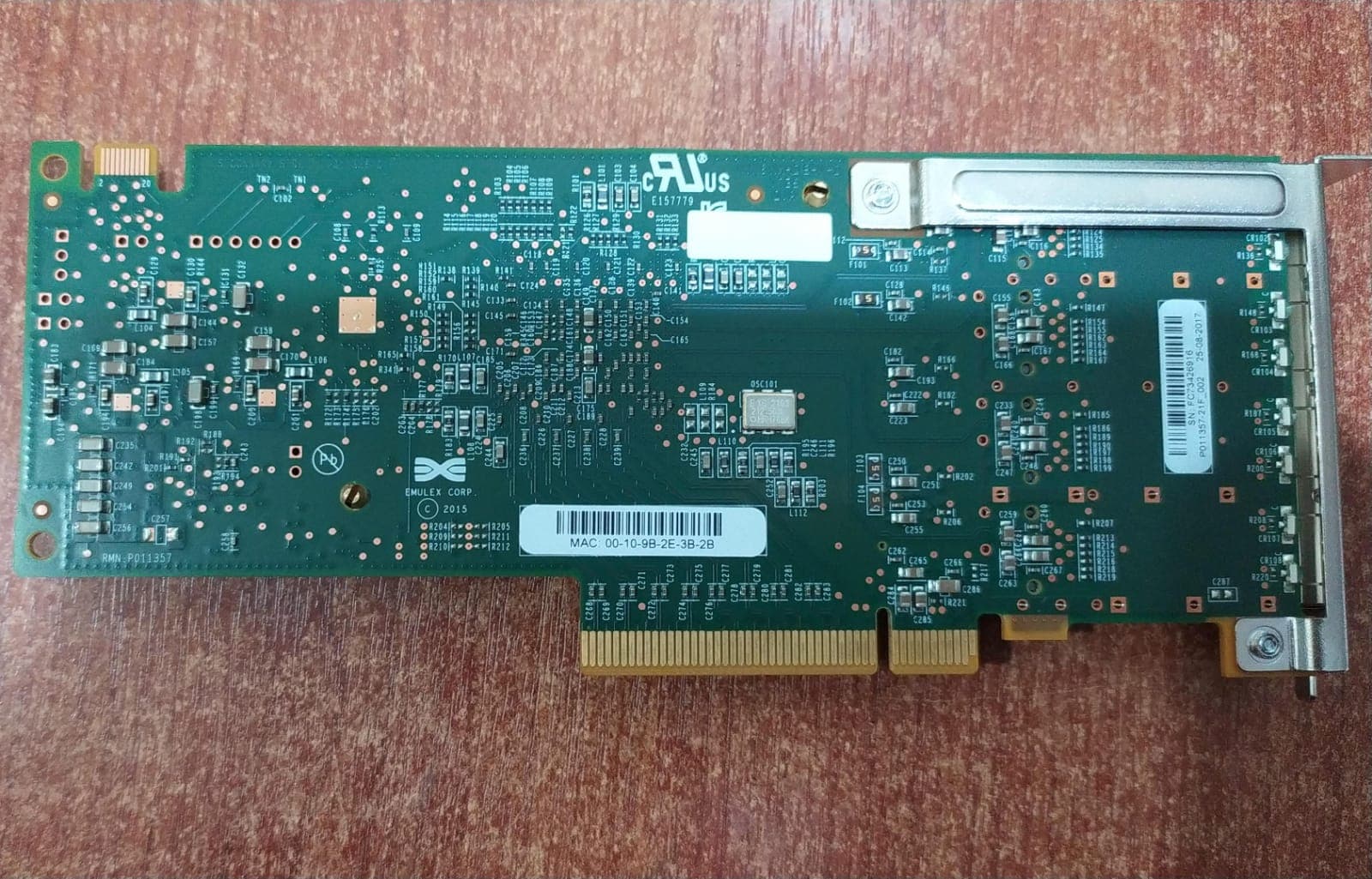 Tarjeta HBA Fibre Channel Emulex LPe31004‑M6 (IBM/Lenovo 00WY984) – 4 Puertos 16 Gb/s – Seminueva — imagen 2