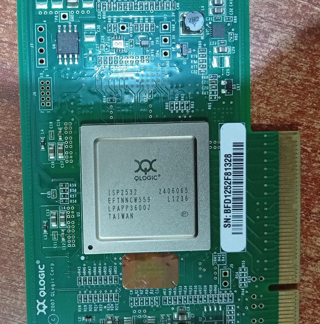 Tarjeta HBA Fibre Channel QLogic QLE2562 PX2810403-01F 8Gb Dual Port PCIe x8 — imagen 4