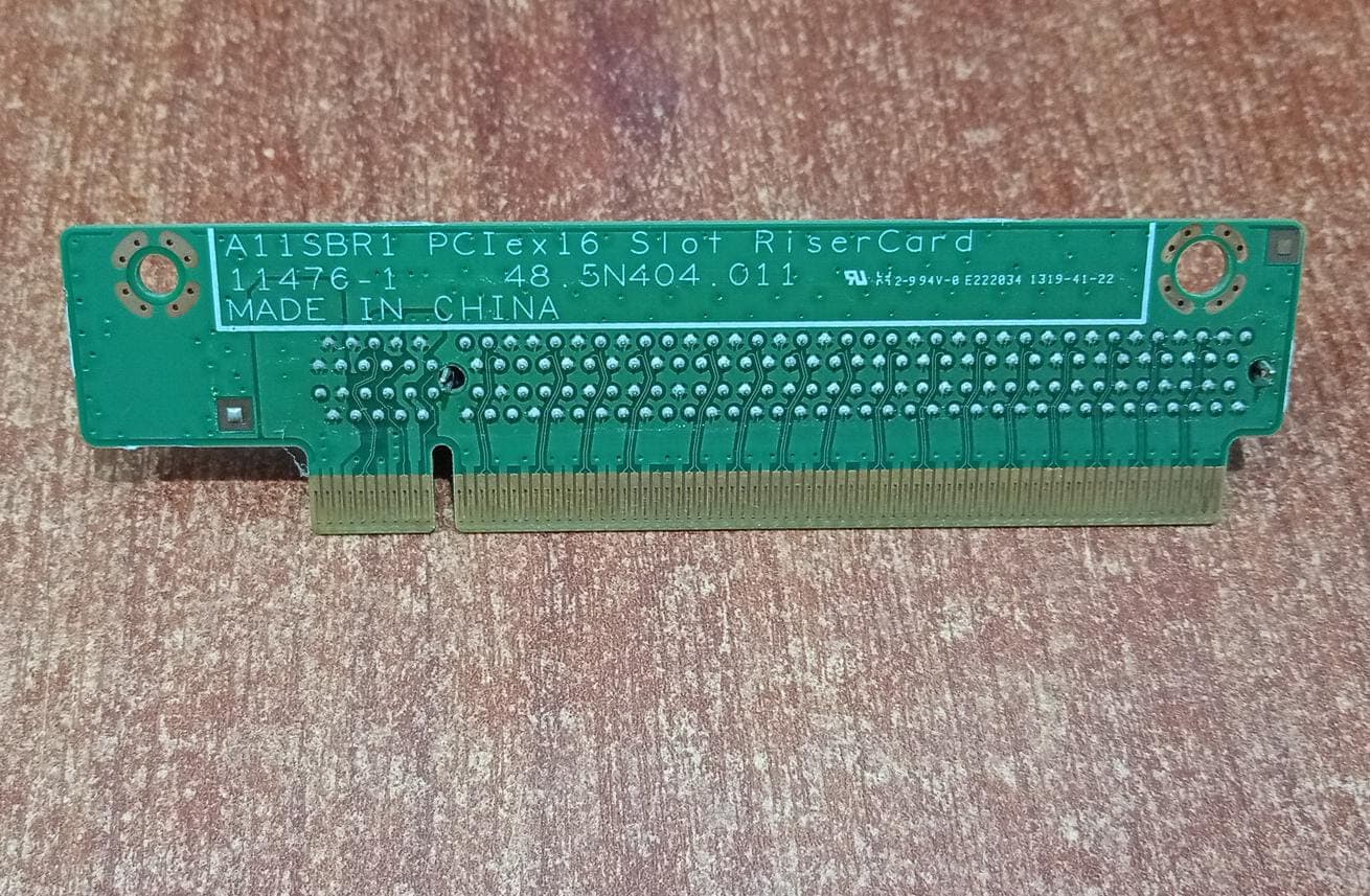 Tarjeta Riser HP PCIe x16 671323-001 / 686676-001 para ProLiant DL320e Gen8 — imagen 2