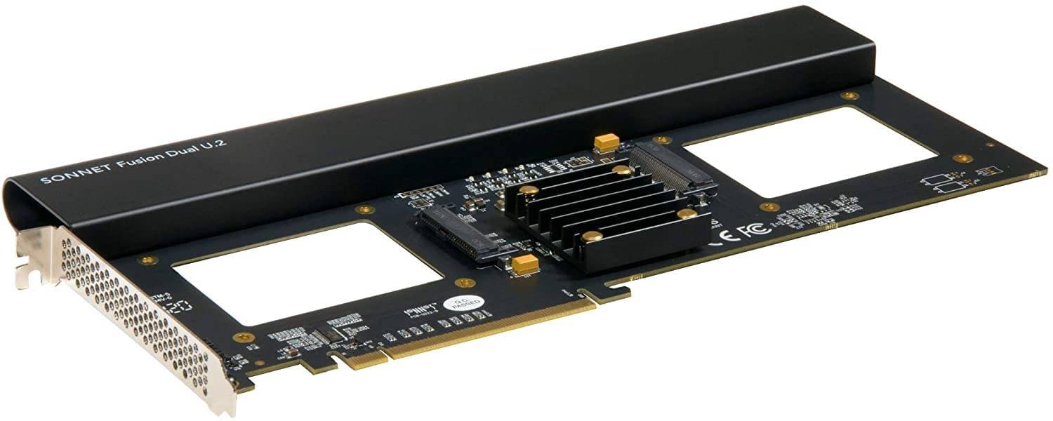 Tarjeta Ssd Pcie Sonnet Technologies Fusion Dual U.2 — imagen 1