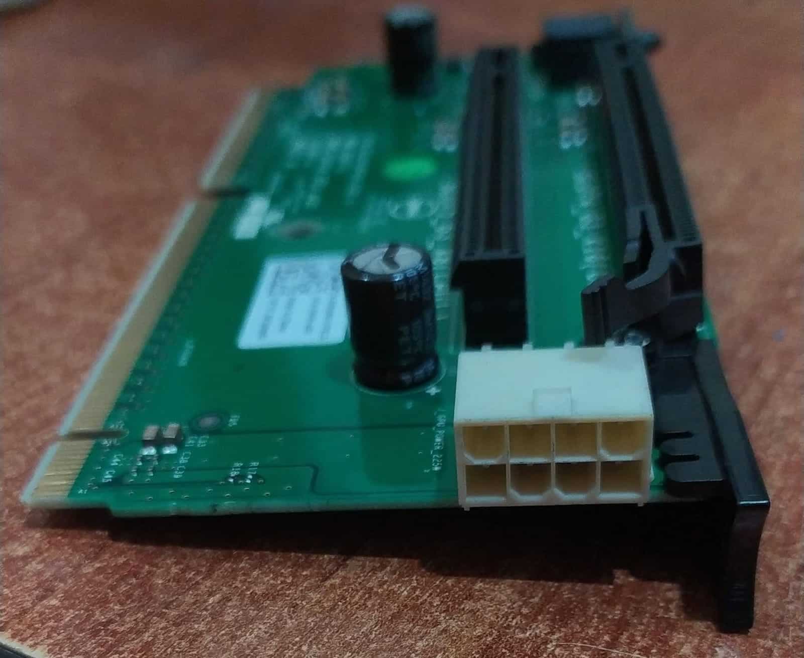Tarjeta vertical 2 Expansora Dell PowerEdge R720/R720xd – Slot4 x16 & Slot5 x8 (010169P00‑000‑G) — imagen 3