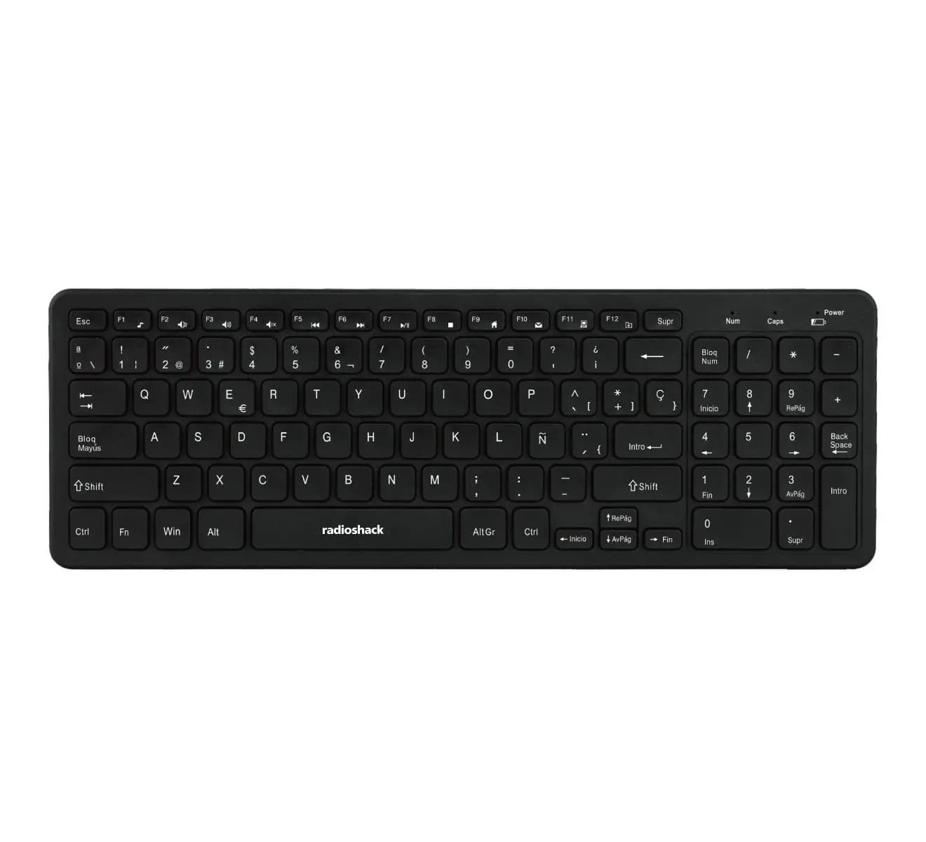 Teclado Español RadioShack 2604778 inalámbrico | RadioShack | Sin Receptor — imagen 1