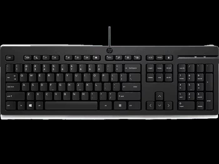 Teclado HP TPA-D005K HP 125 Wired Keyboard USB Seminuevo Perfecto Estado PC y Laptop — imagen 2