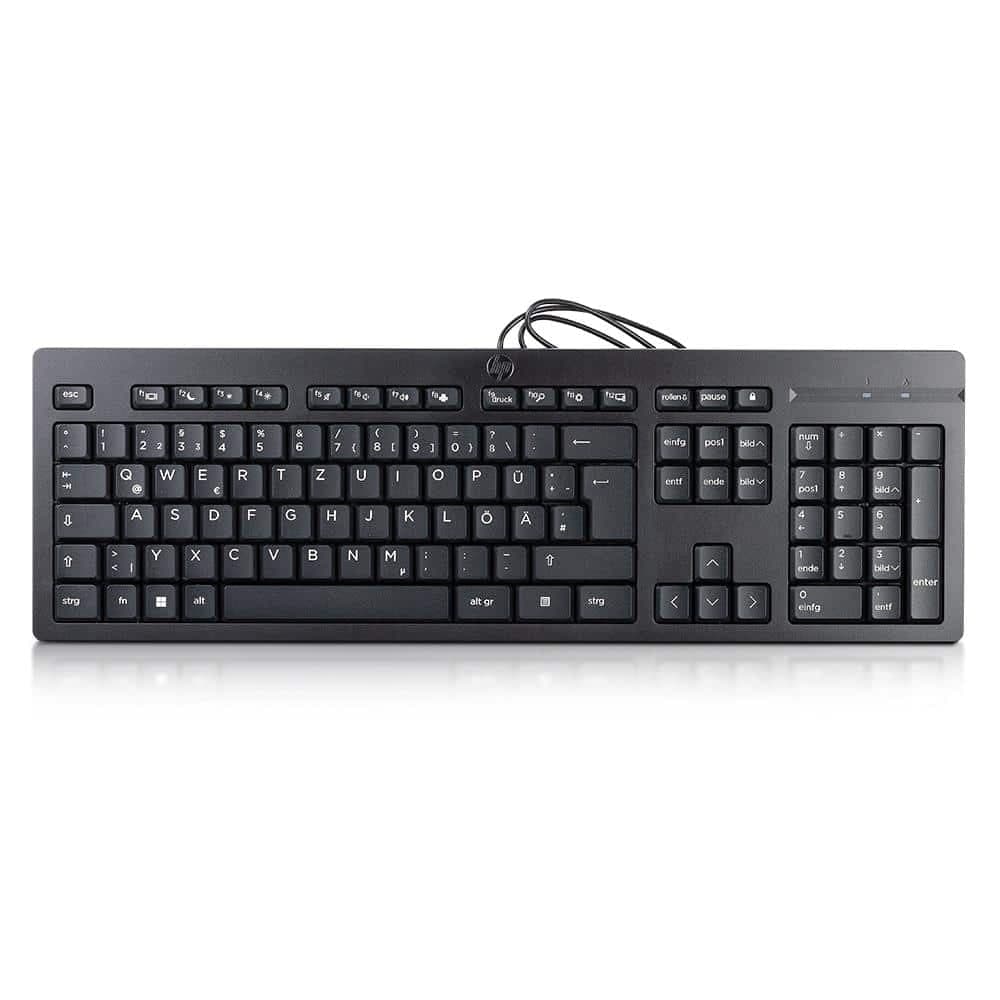 Teclado HP TPA-D005K HP 125 Wired Keyboard USB Seminuevo Perfecto Estado PC y Laptop — imagen 1
