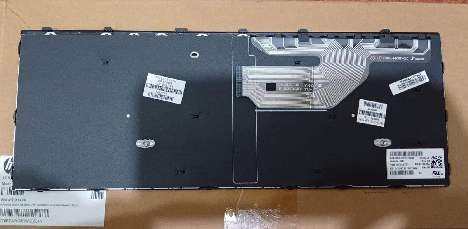 Teclado Laptop HP L01072-061 Modelo X8B Rev 3B (Español Latino) – HP ProBook 430 G5 440 G5 — imagen 2