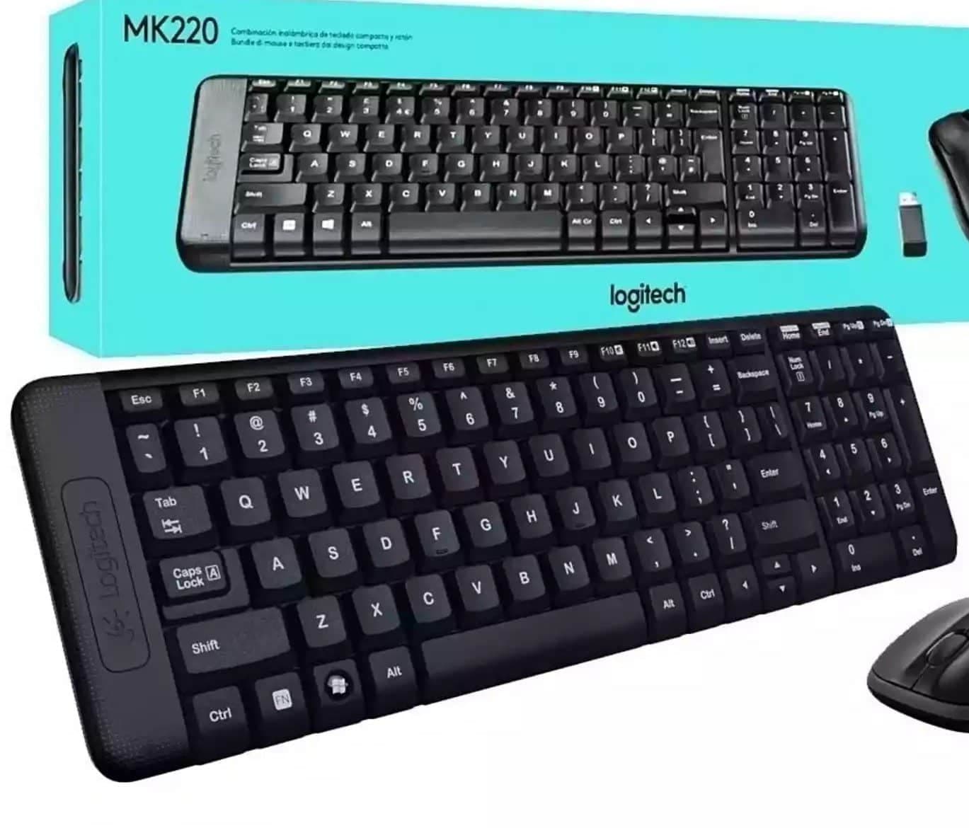 TECLADO LOGITECH | INALAMBRICO (USB) MK220 | Windows 10,11 o posterior Chrome OS™ — imagen 4