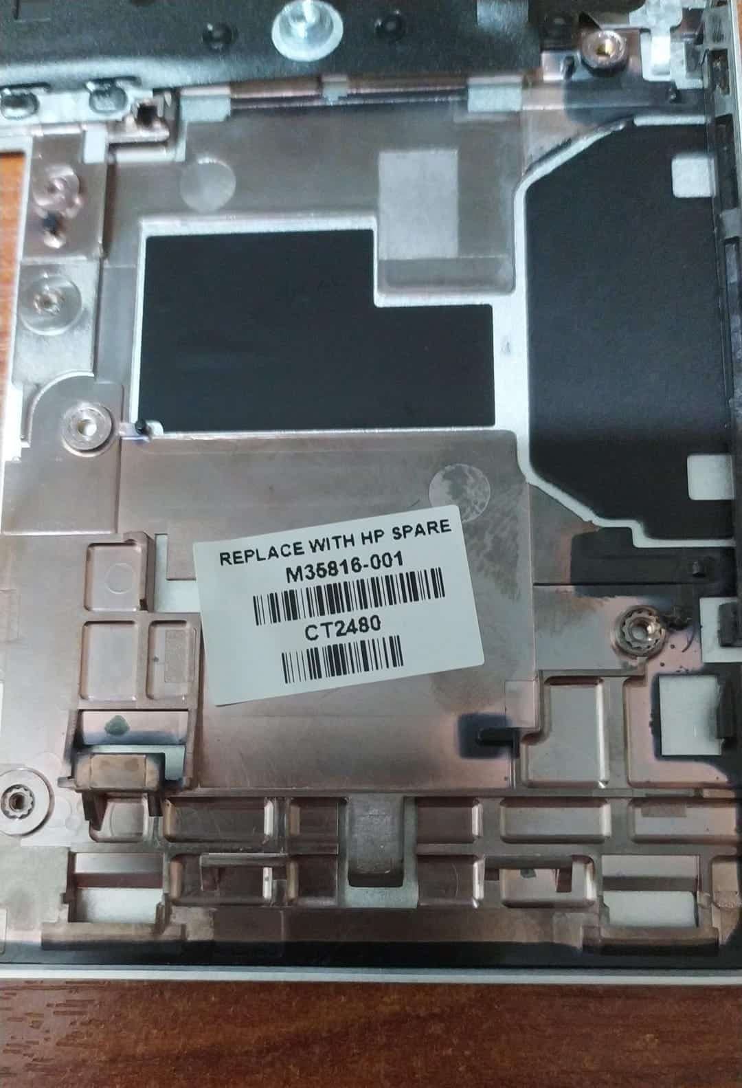 Teclado para portátil | M35816-001 | CT2480 / HB2481 | 6070B1843801 | para HP EliteBook 850 G7,850 G8,855 G7, 855 G8| US Layout Retroiluminado | sin panel táctil | reposamanos cubierta superior caso Shell — imagen 3