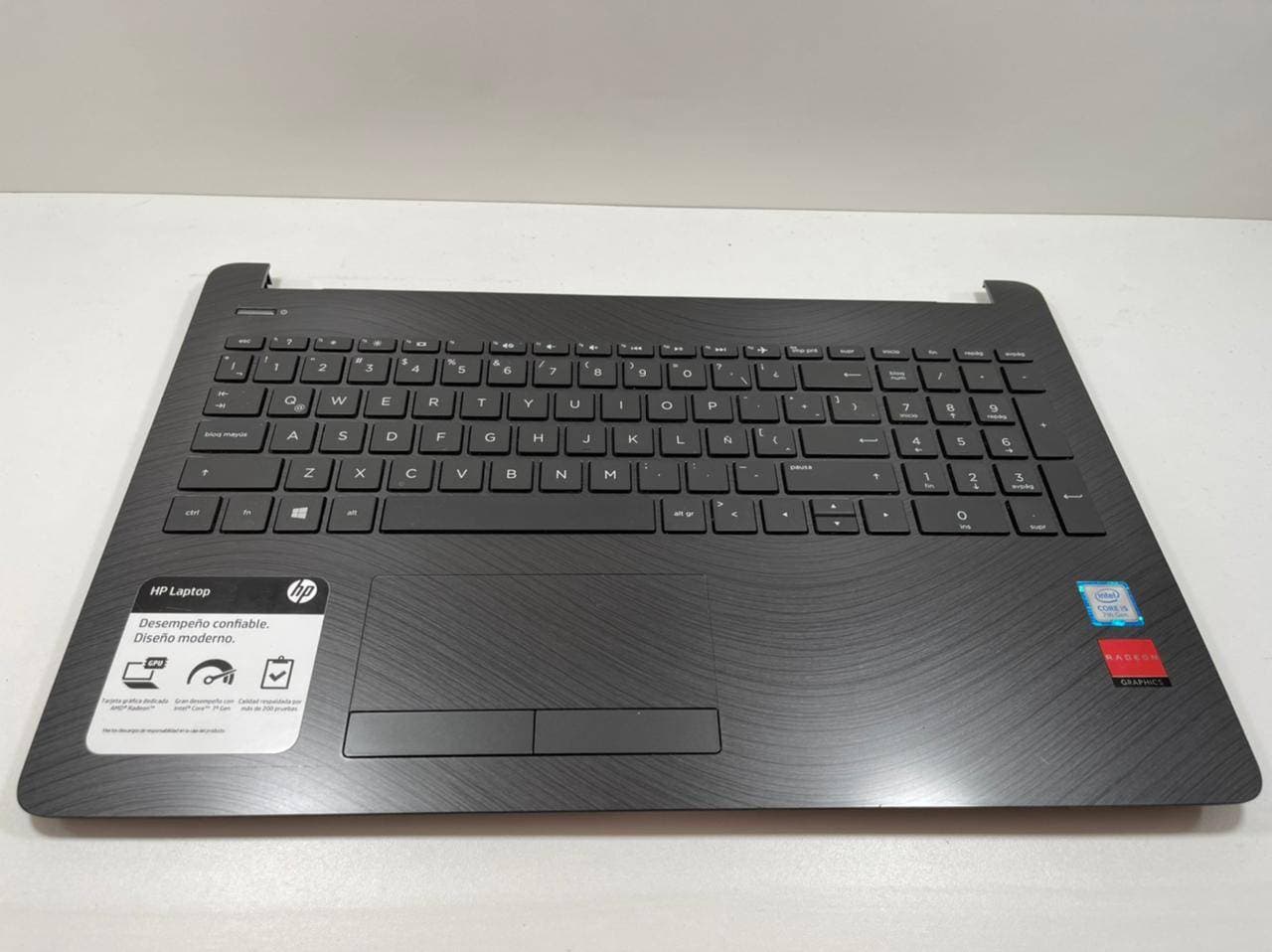 Teclado y carcasa reposamanos HP 15-bs011la — imagen 5