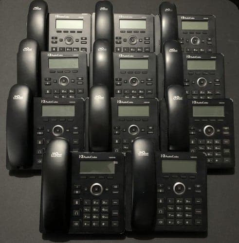 Teléfono IP Seminuevo AudioCodes 420HDG PoE Gigabit HD Voice – Compatible Asterisk / 3CX / Teams — imagen 2