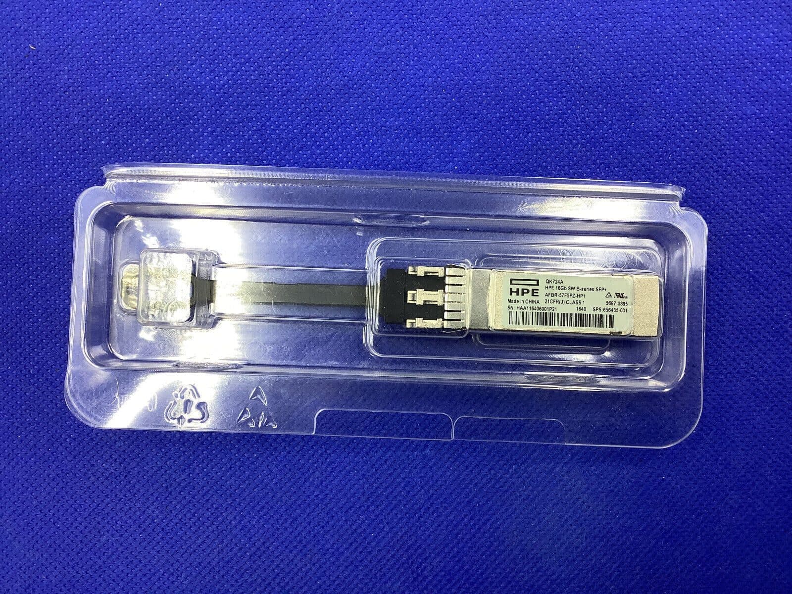 TRANSCEPTOR QK724A HP 16 GB SFP+ 656435-001 QK724-63001 — imagen 3