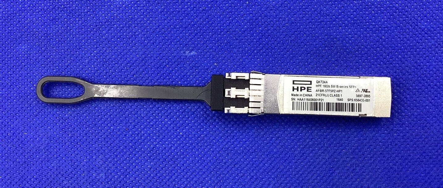 TRANSCEPTOR QK724A HP 16 GB SFP+ 656435-001 QK724-63001 — imagen 2