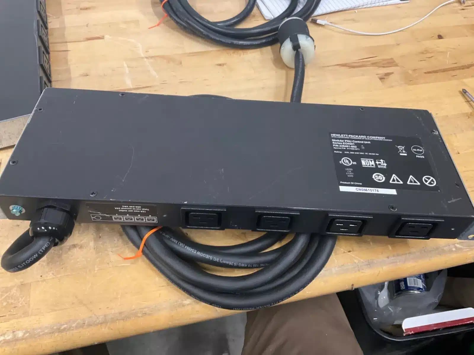 Unidad de Control de PDU Modular HP Serie EO4501 (P/N 228481-002 | de uso — imagen 8