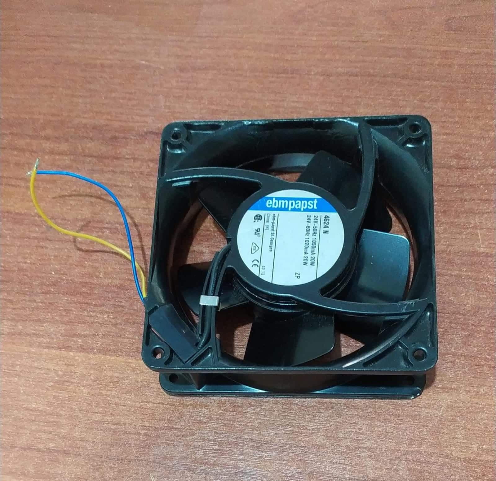 Ventilador Axial EBM-PAPST 4624N 24V 20W | Cable Directo Para Equipos Electrónicos — imagen 3
