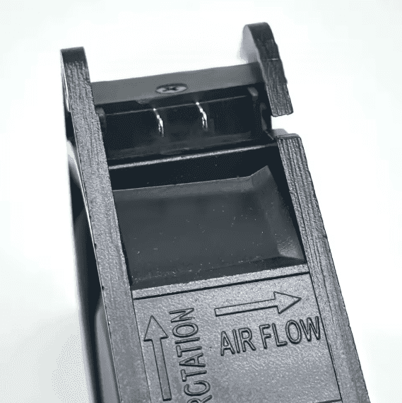 Ventilador axial | Fp-108-7 | S1 B | AC220/240V 0.16/0.14A 50/60Hz 24/23W | Marco de Metal 127×127×38mm — imagen 4