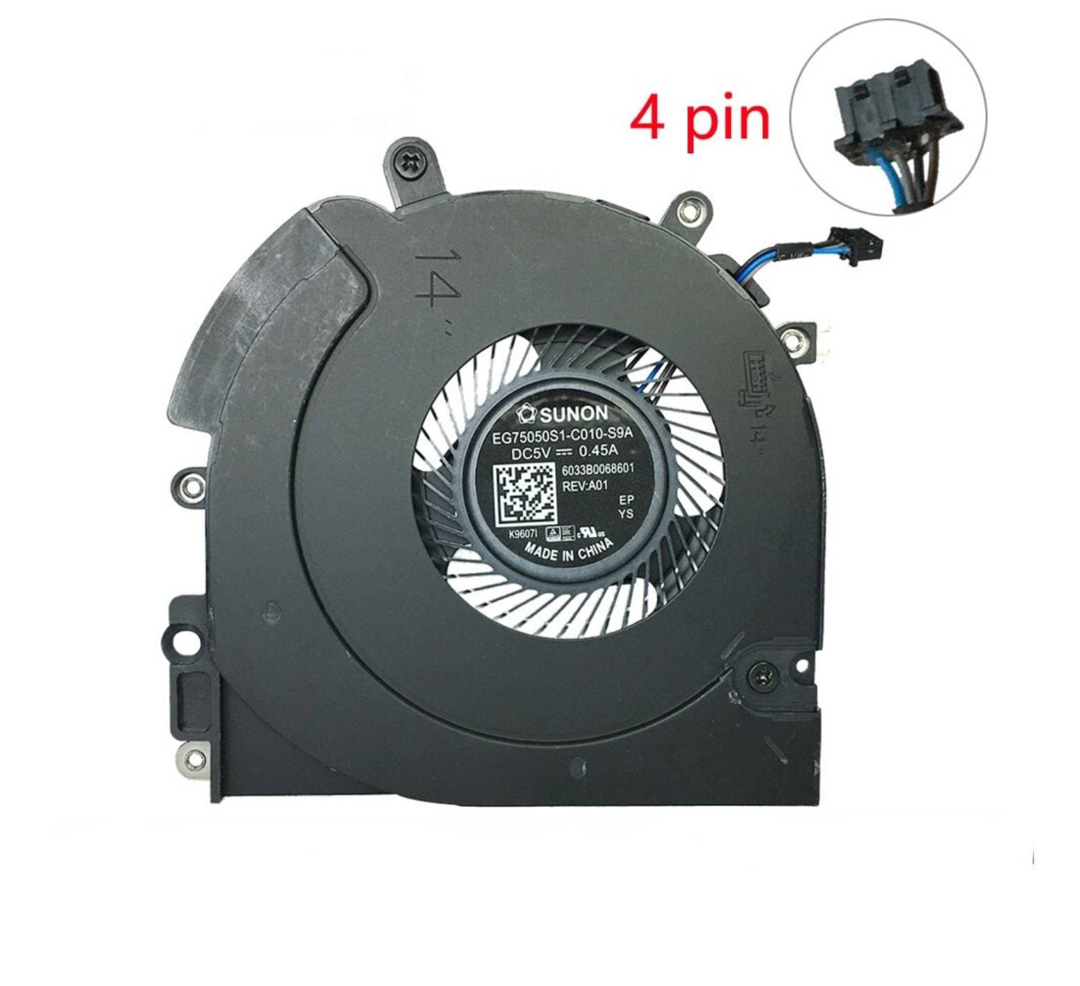VENTILADOR COOLING FAN LAPTOP HP ELITEBOOK 840 G5 EG75050S1-C010-S9A — imagen 1