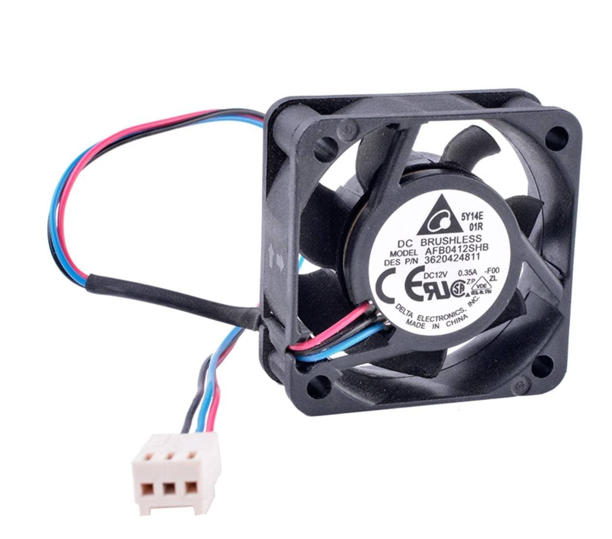 VENTILADOR DE SERVIDOR DELTA AFB0412SHB DC12V — imagen 1