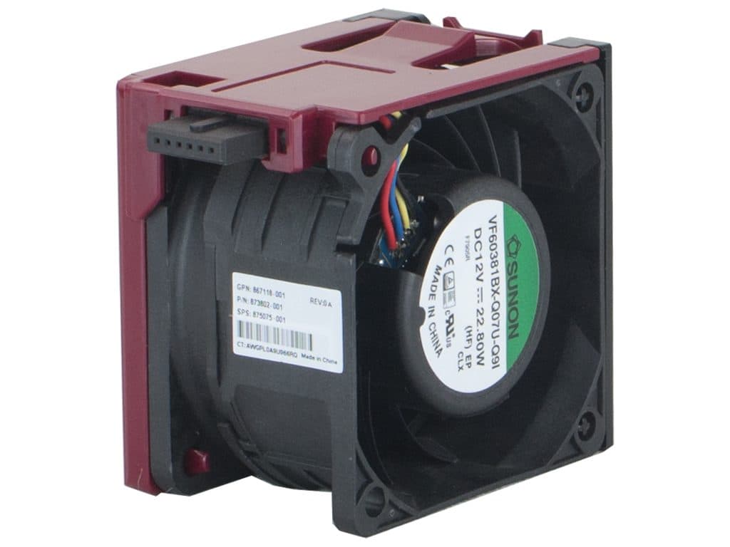 Ventilador Fan Para Servidor Gen 10 | 879655-001 | Hpe Proliant Dl380 — imagen 1