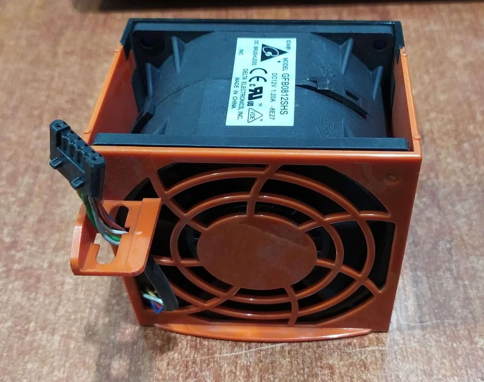 Ventilador Hot-Swap IBM GFB0812SHS 12V 1.20A 49Y5361 46M6416 para Servidores x3650 M2/M3 — imagen 1